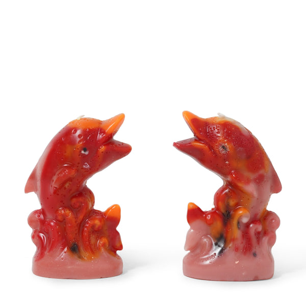 Hopeworld Studio Dolphin Pair Candle