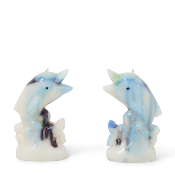 Hopeworld Studio Dolphin Pair Candle