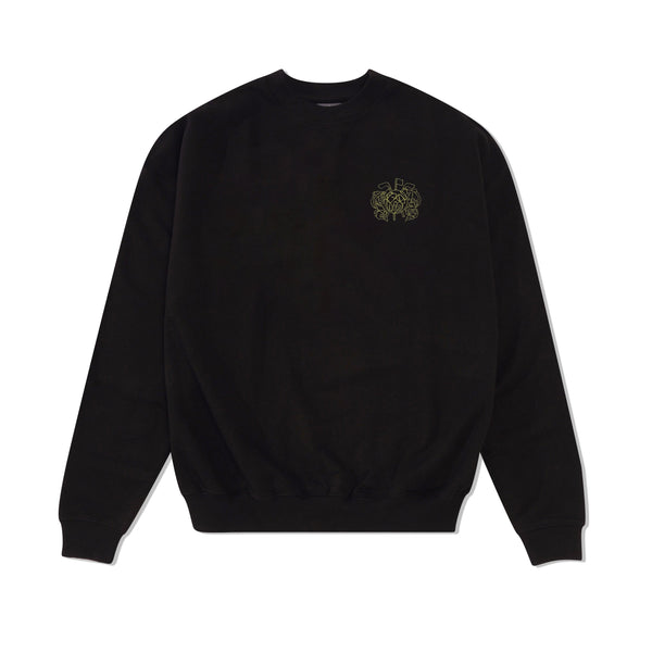 Pluto of St Andrews CIRC Crewneck, Black