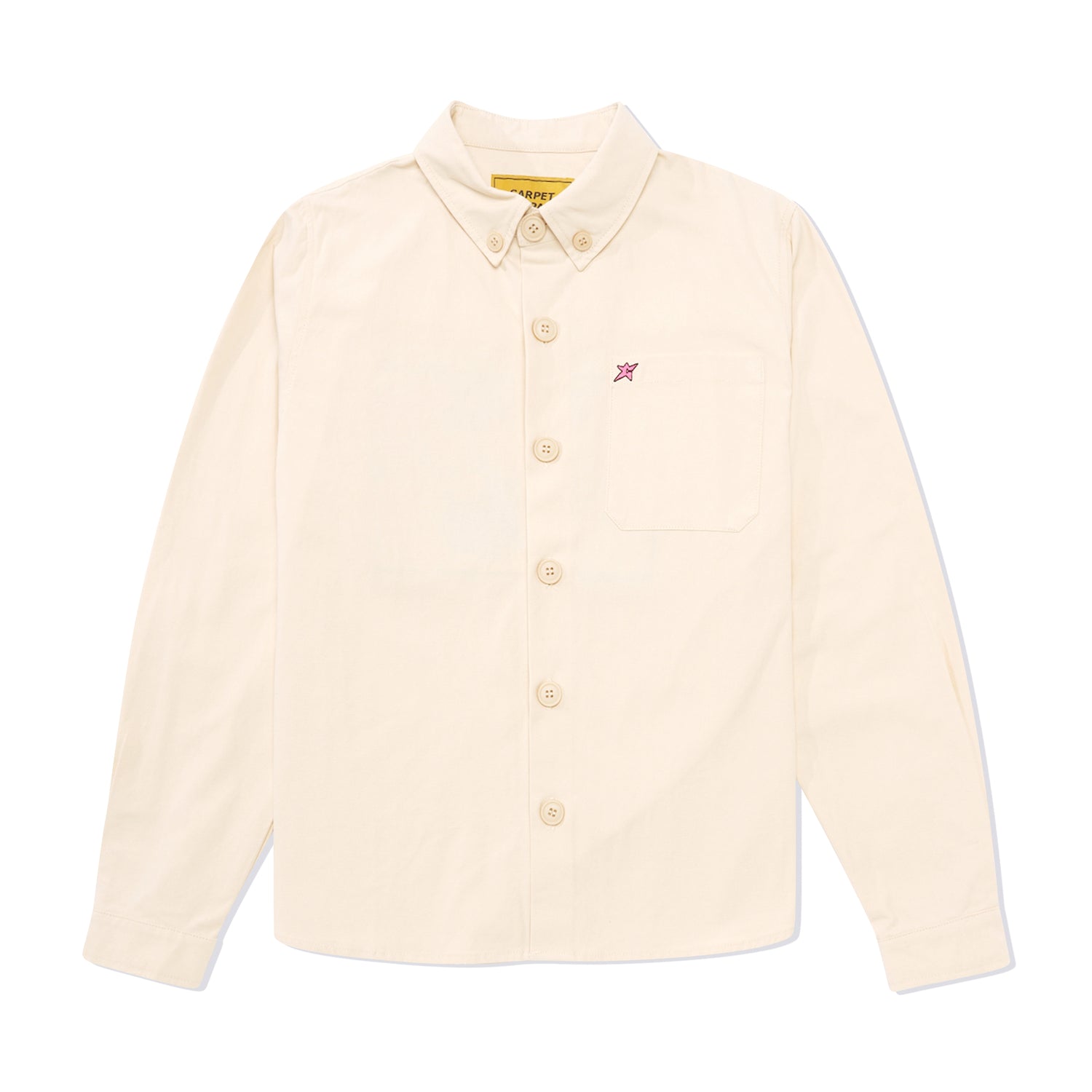 C-Star Button Up Shirt, Cream