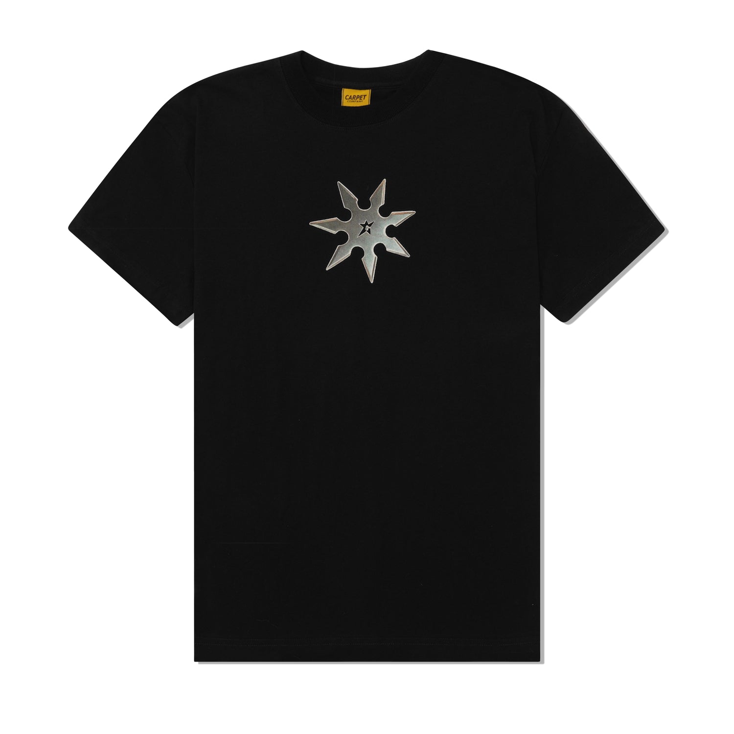 Throwing Star Tee, Black