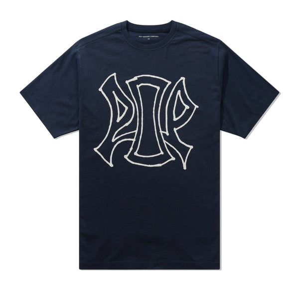 POP Trading Company Acid Tee, Navy