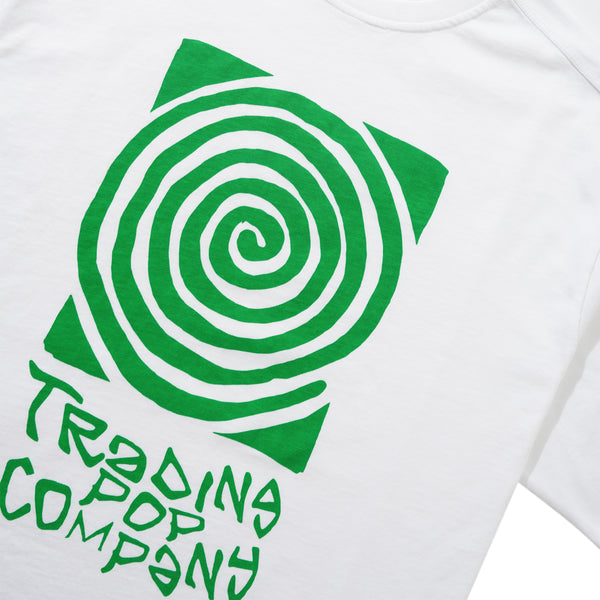 POP Trading Company Block Tee, White