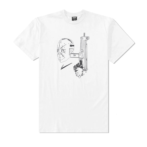 Hockey Not Heat Tee, White