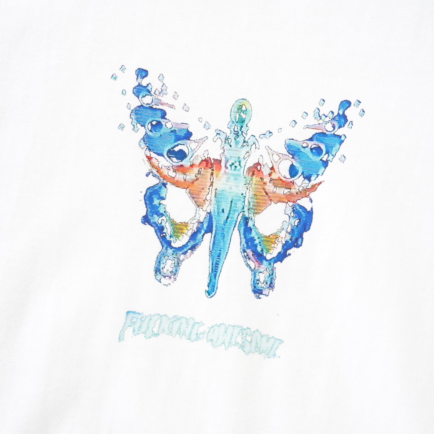 Butterfly Tee, White
