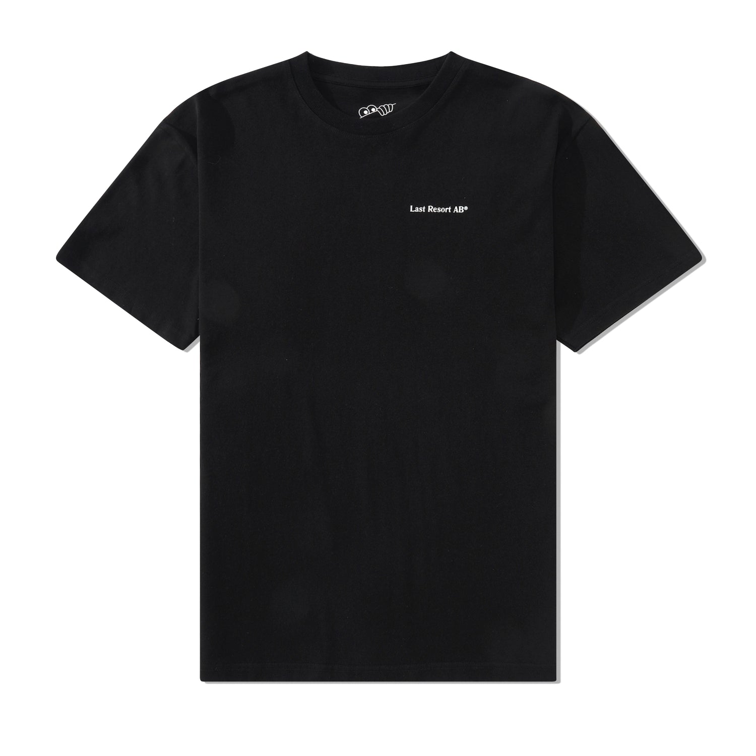 Atlas Monogram Tee, Black / White