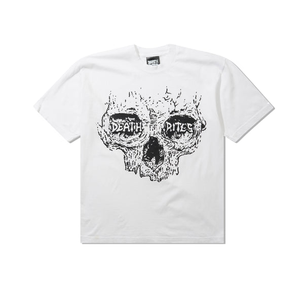 Death Rites Skullcrusher Tee, White