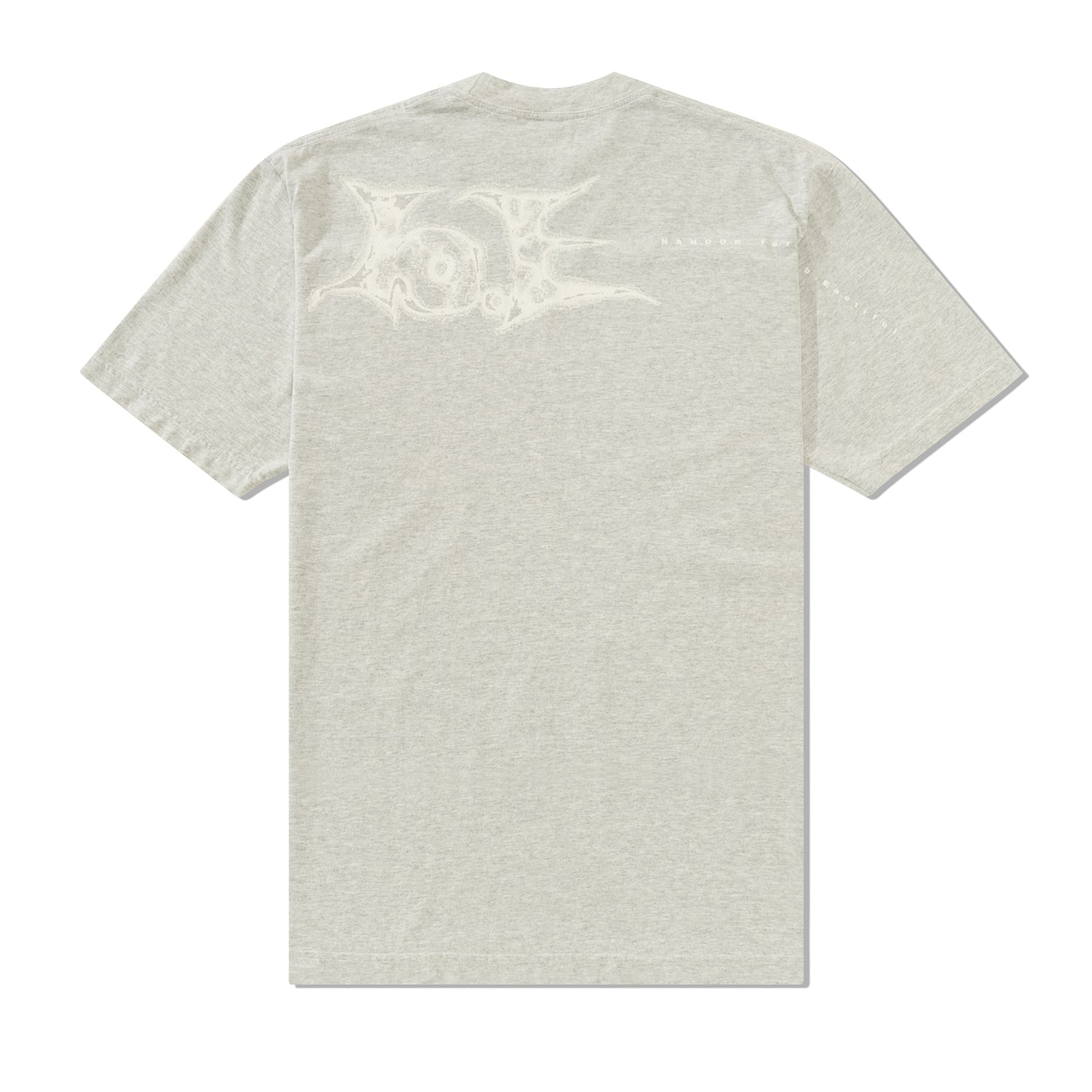 b.Eautiful x NANOOK Fingernail Tee, Heather Grey