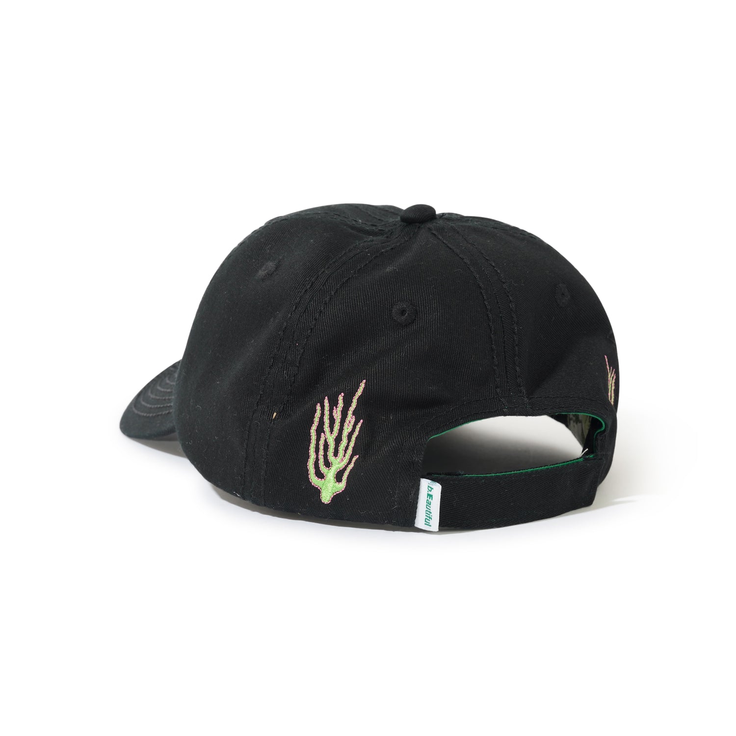 Spirit 6 Panel Hat, Black / White