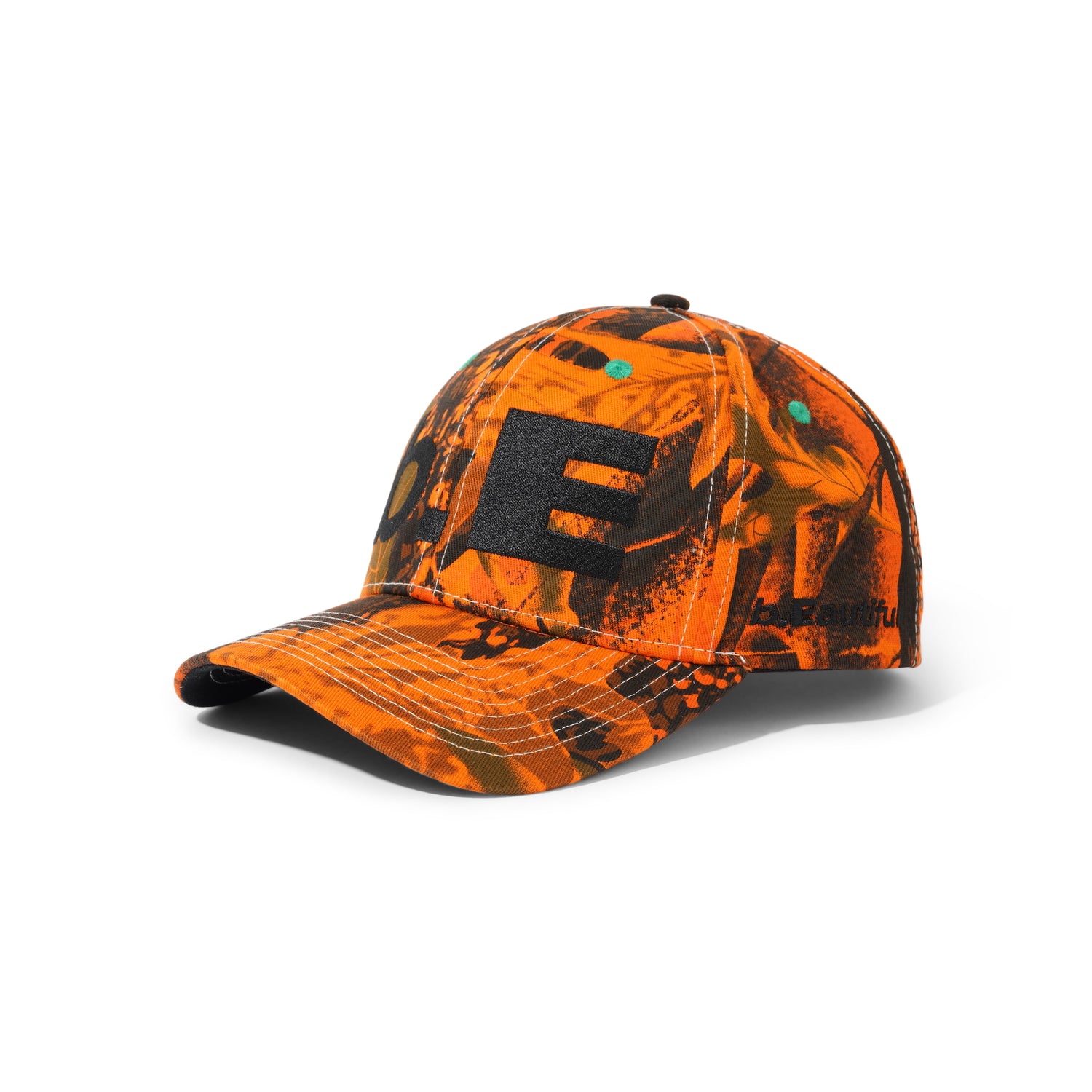 b.E Hat, Orange Camo