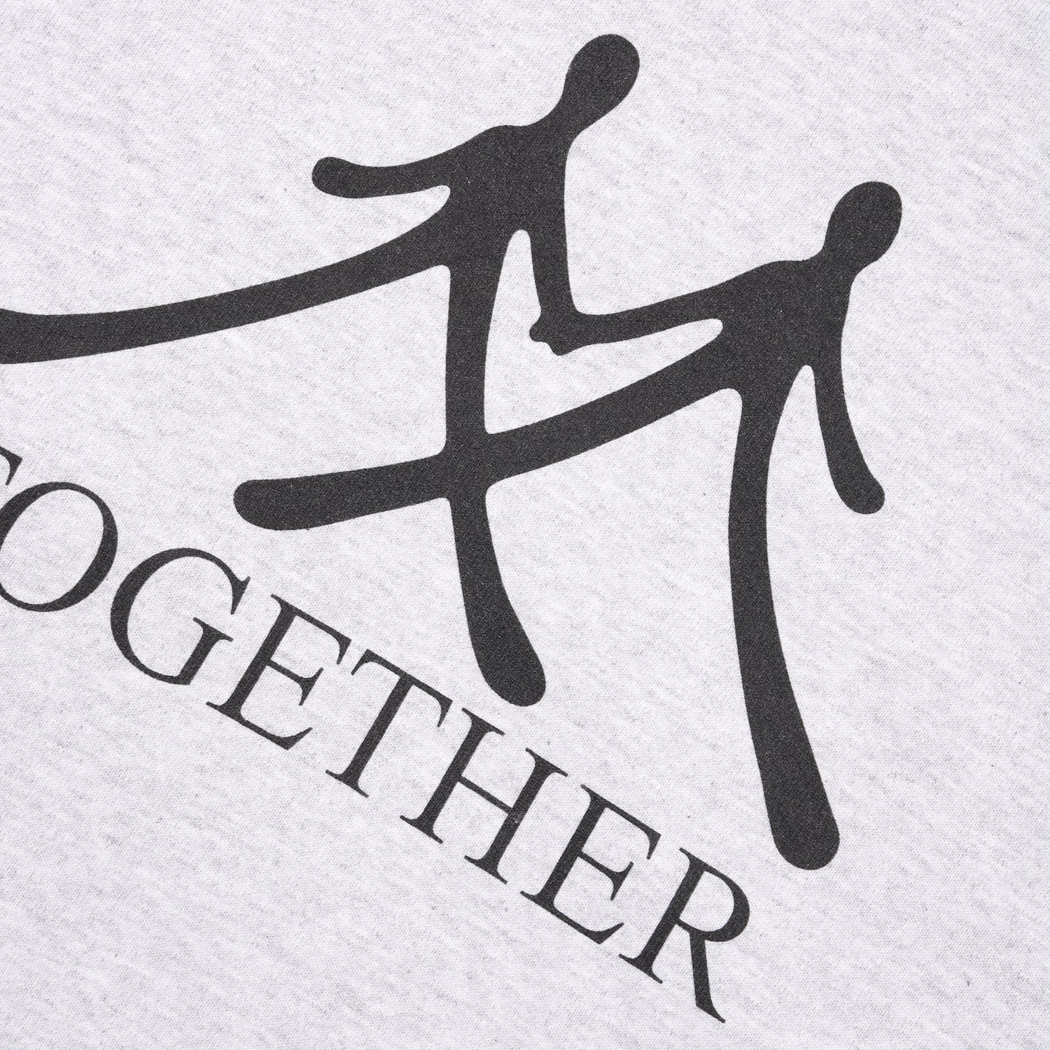 Together Crewneck, Heather Grey