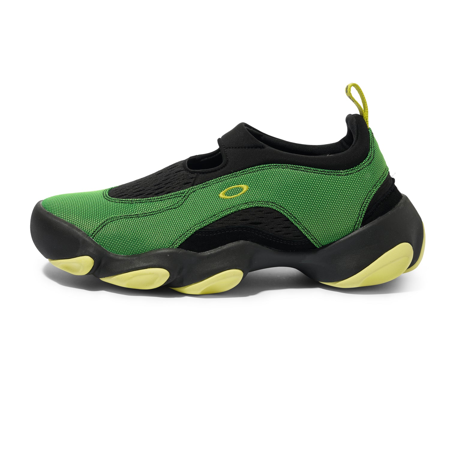 Flesh Sandal, Green / Lemon