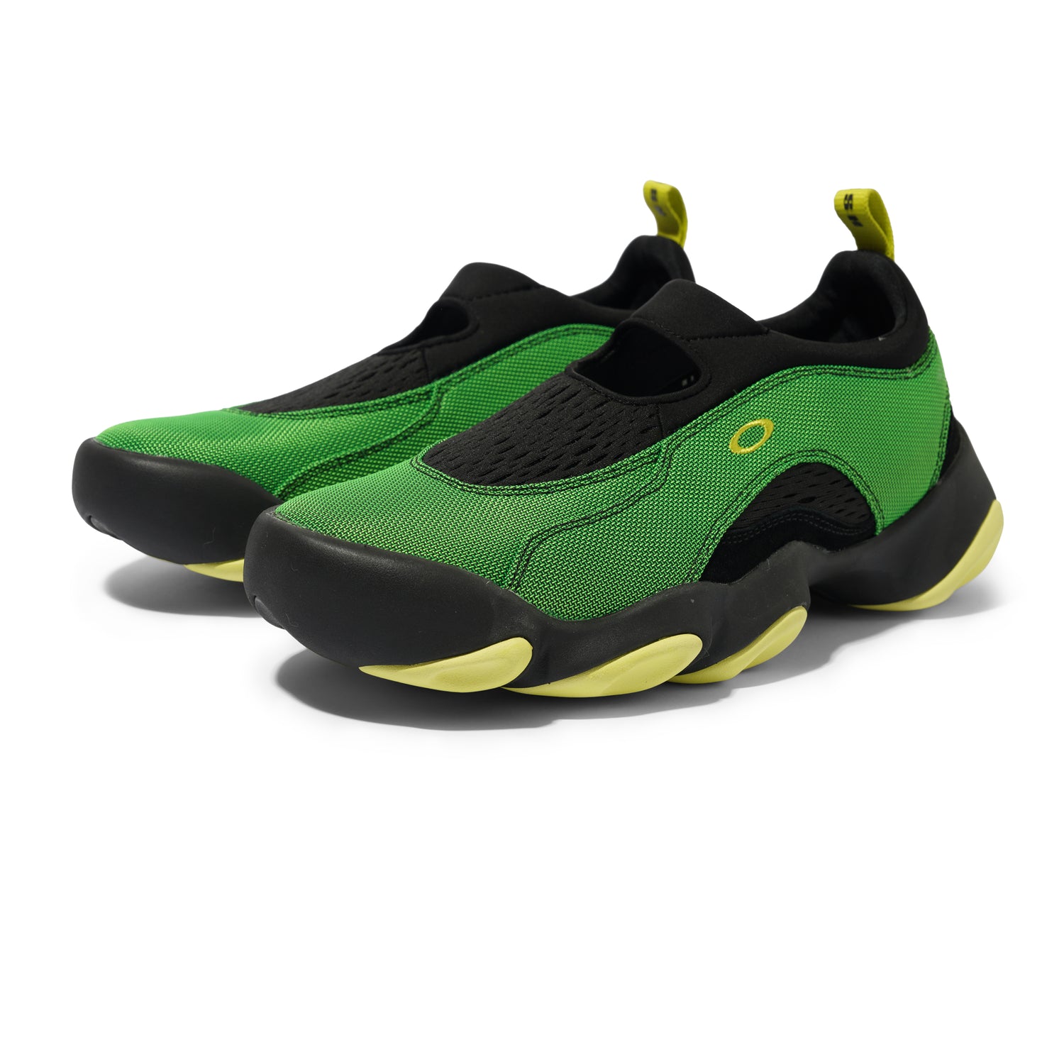 Flesh Sandal, Green / Lemon