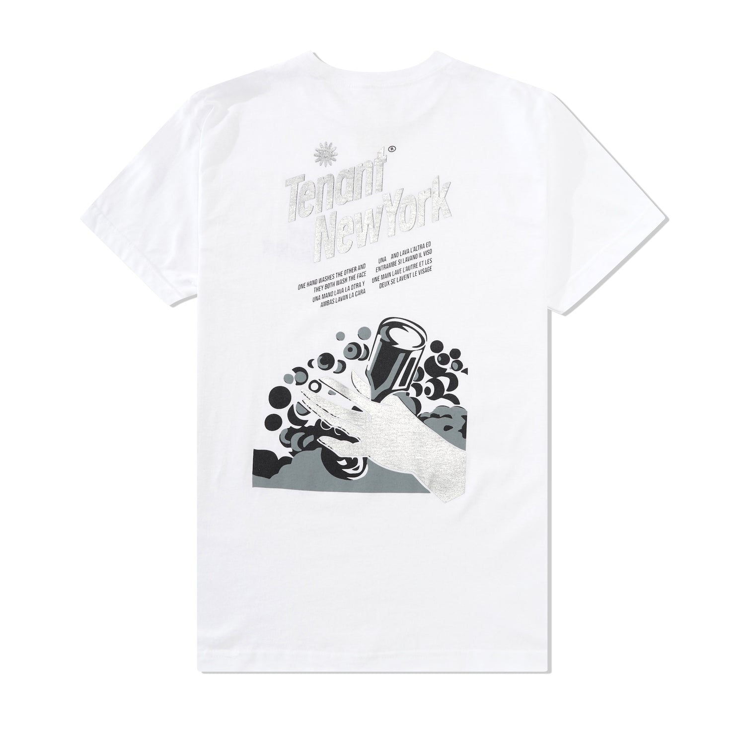 Glove Tee, White