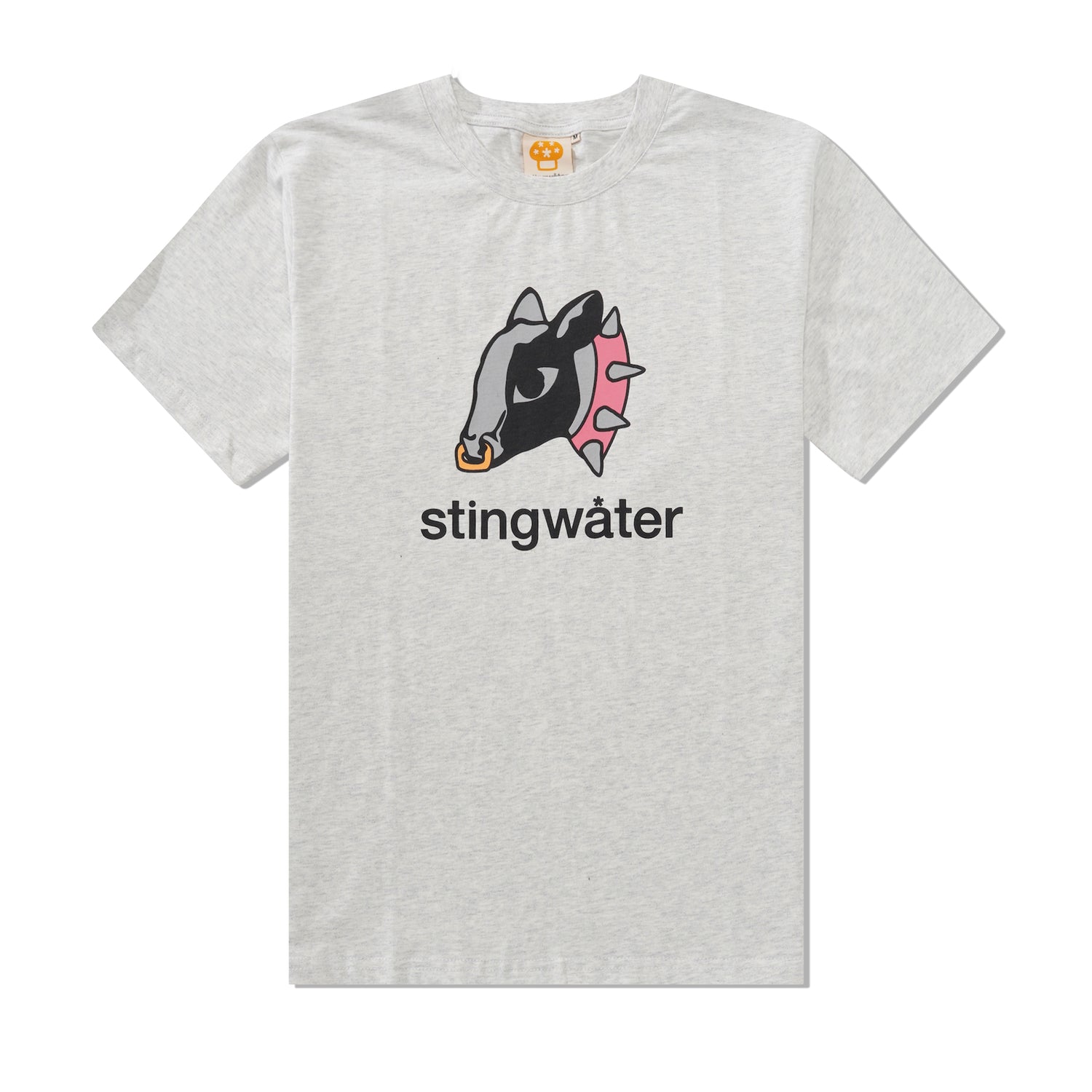 Cow Head Tee, Heather Grey