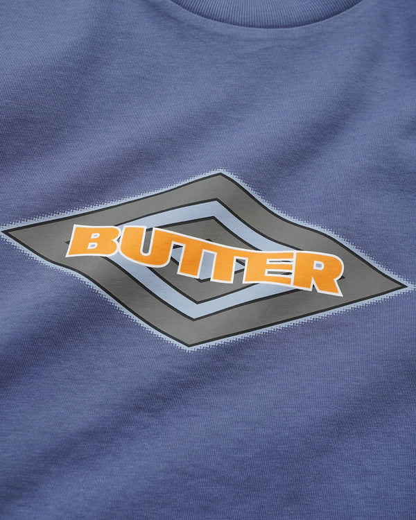 Butter Goods Diamond Logo Tee, Pacific