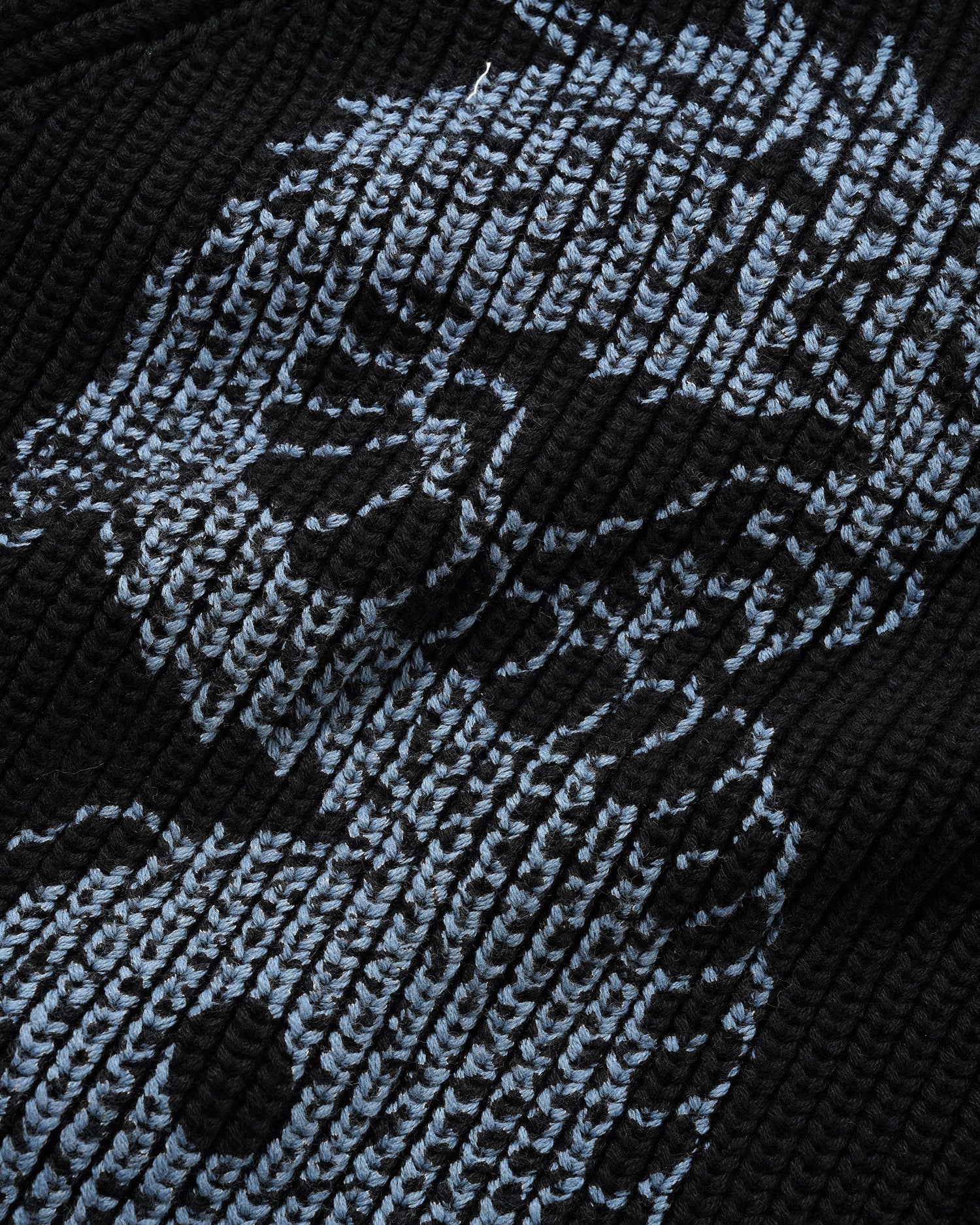 Dragon Zip-Thru Knit Sweater, Black