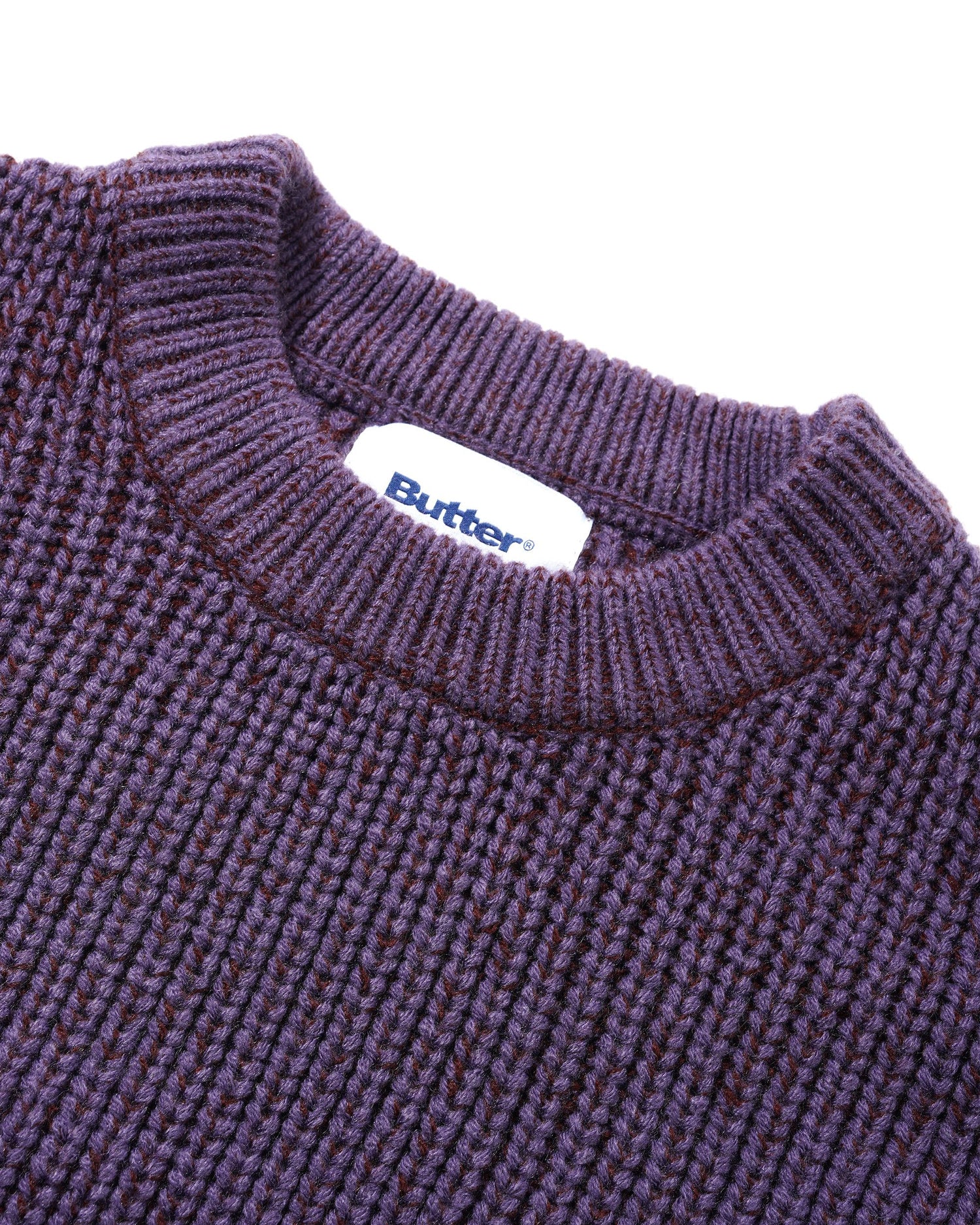 Drain Knit Sweater, Berry