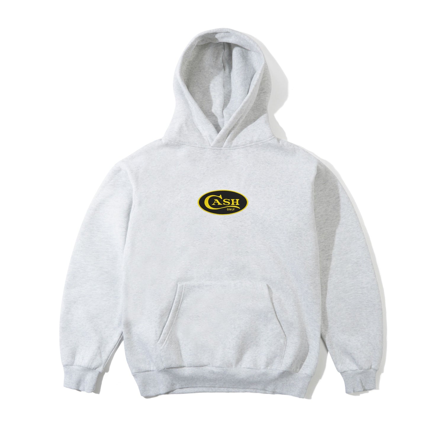 Emblem Pullover Hood, Ash