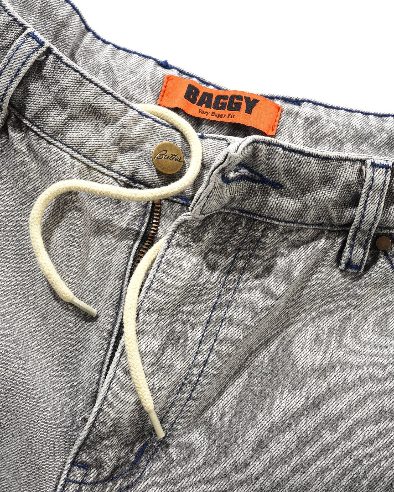 Encounter Denim Jeans, Washed Soft Grey