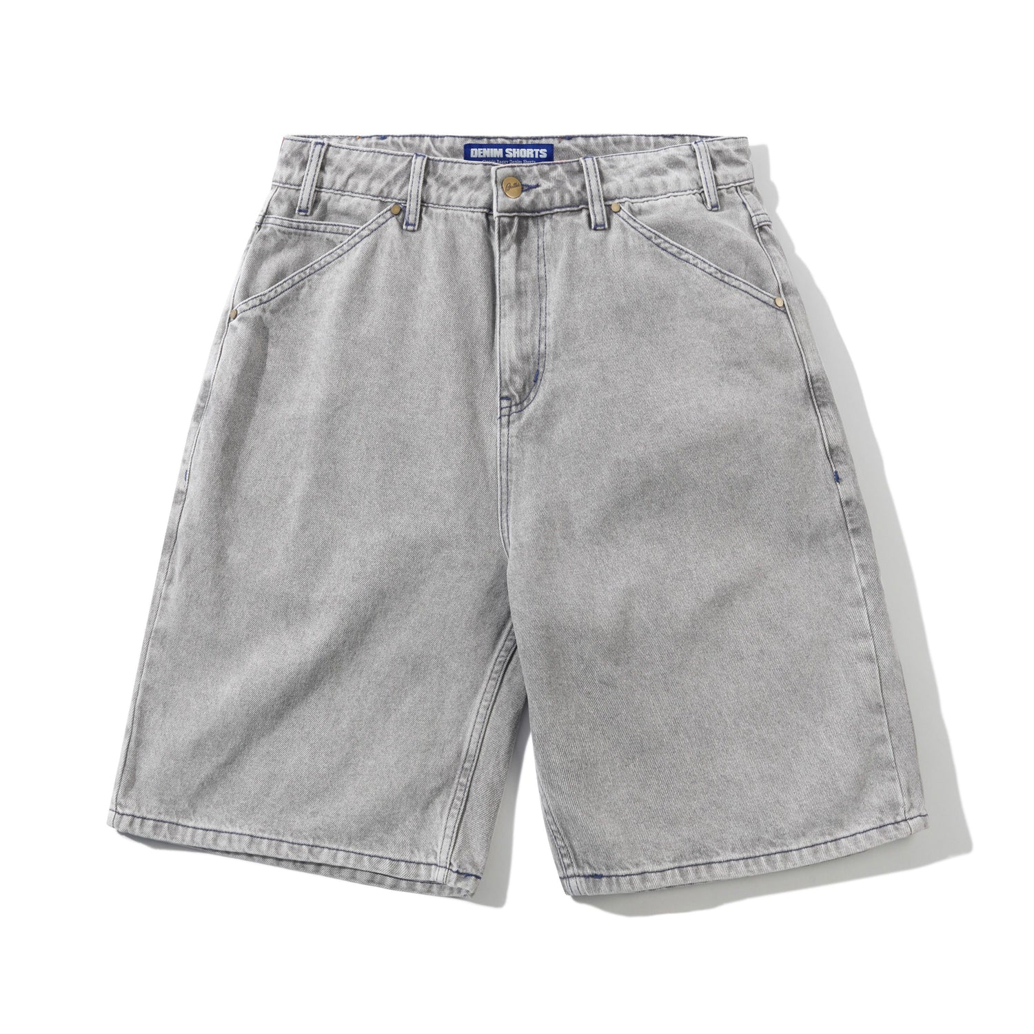Encounter Denim Shorts, Washed Soft Grey