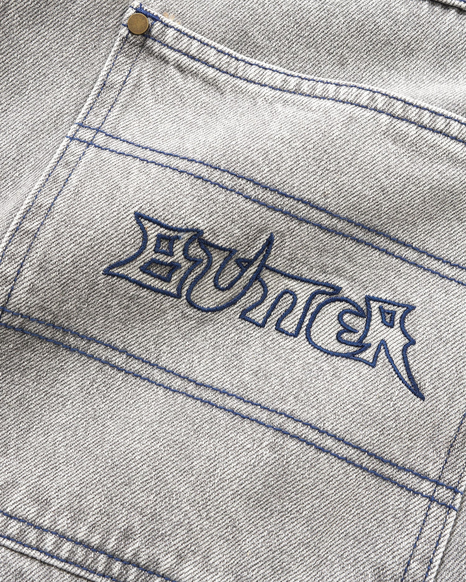 Encounter Denim Shorts, Washed Soft Grey