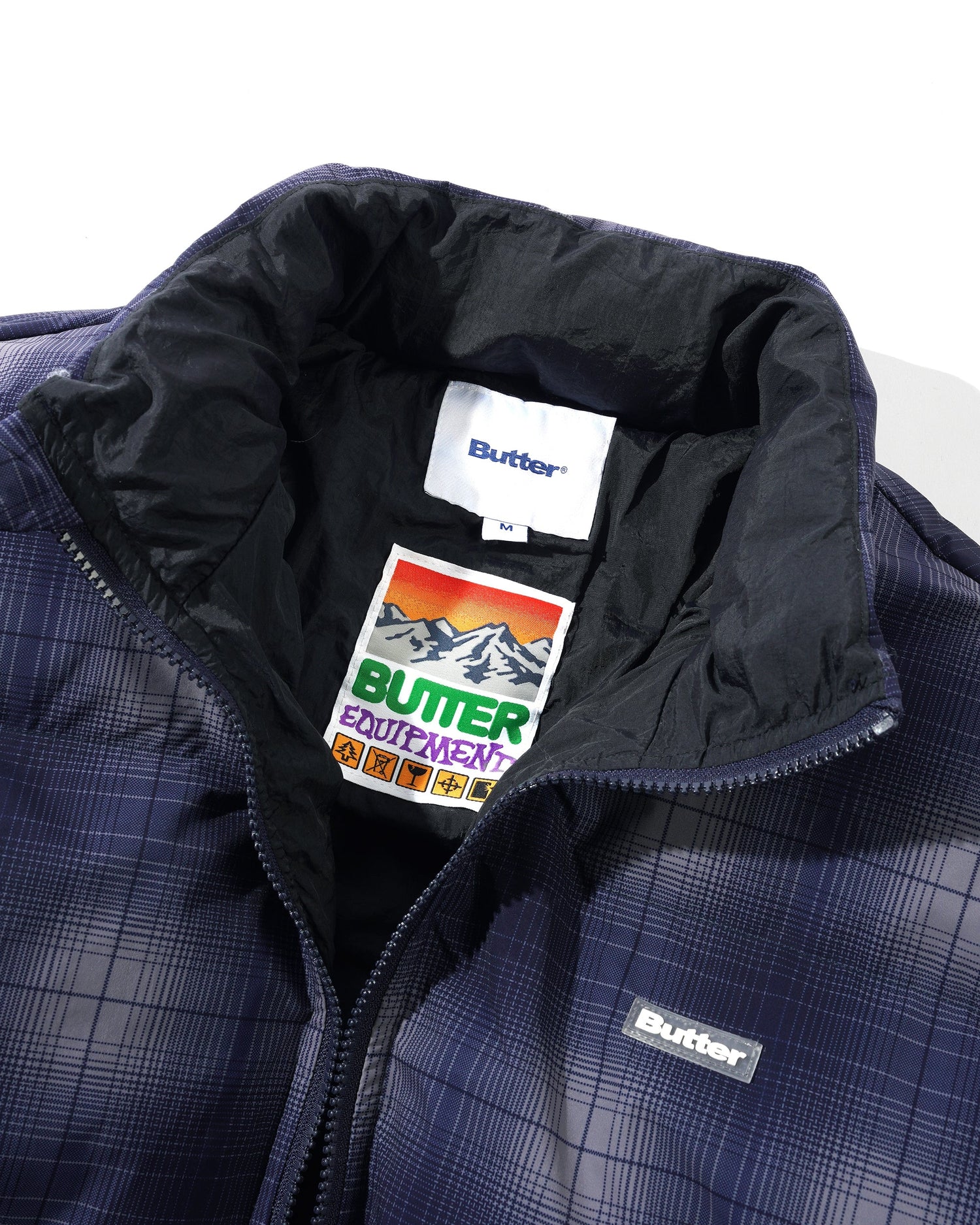 Endure Puffer Jacket, Shadow Plaid
