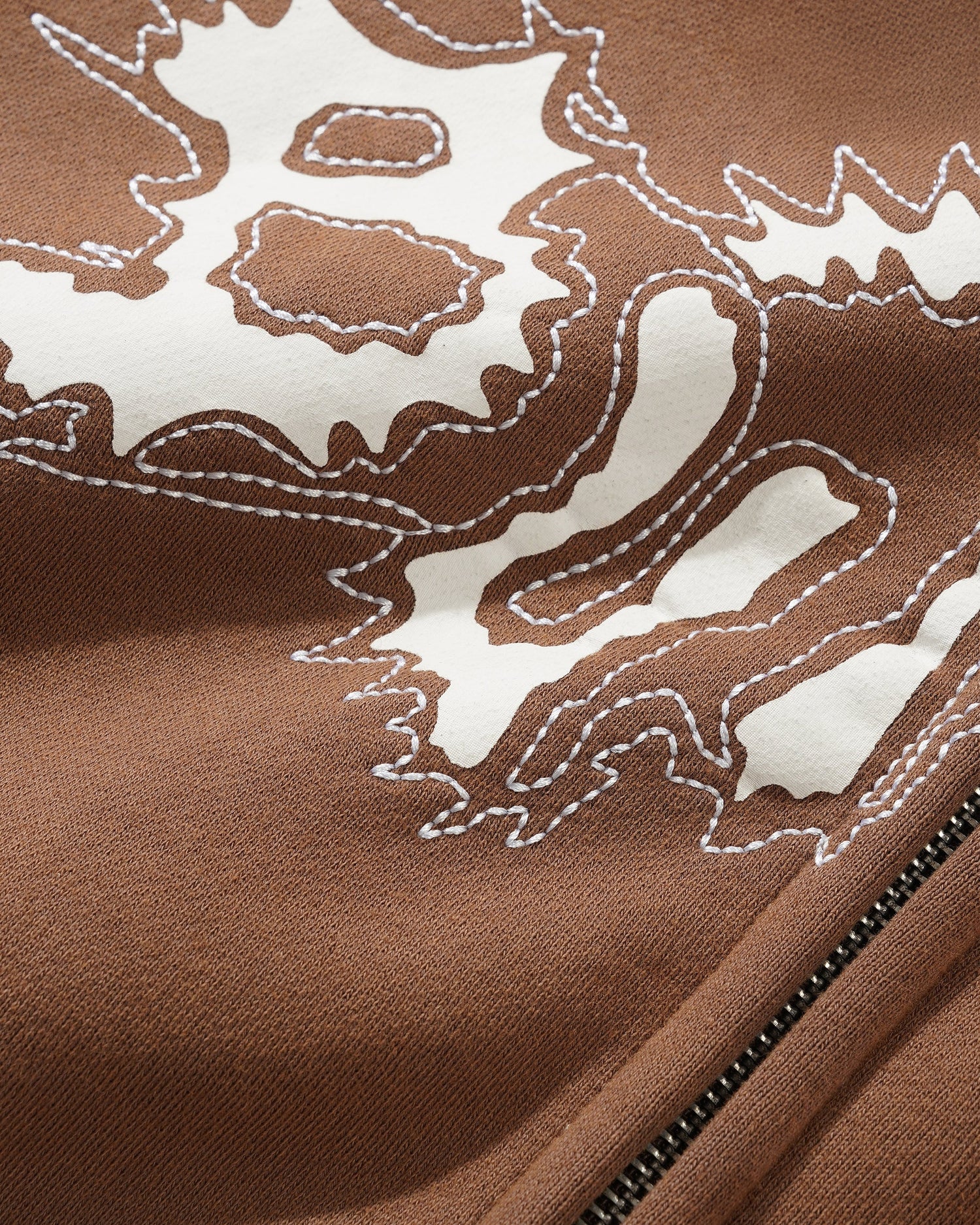 Eruption Zip-Thru Hood, Chocolate