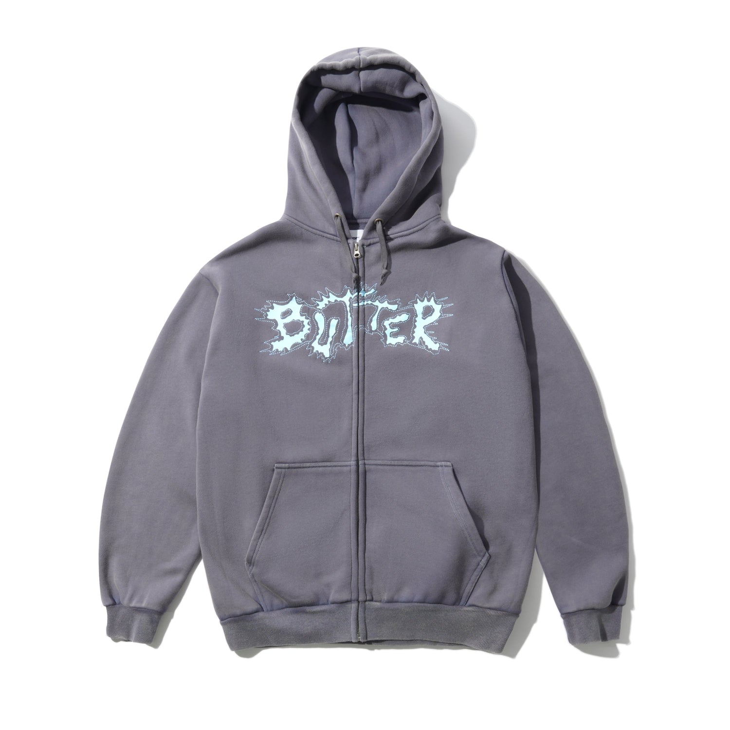 Eruption Zip-Thru Hood, Denim