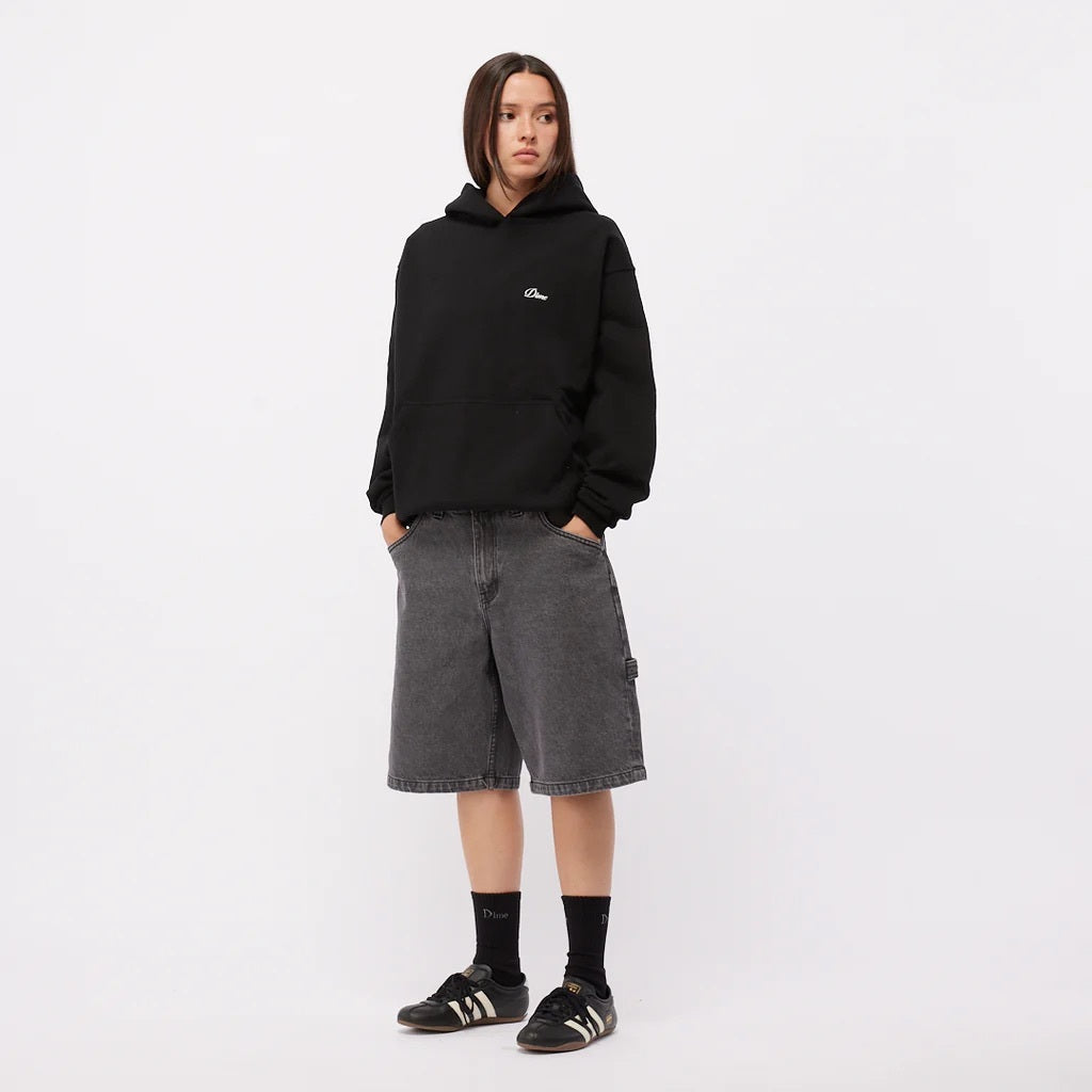 Classic Denim Shorts, Faded Black