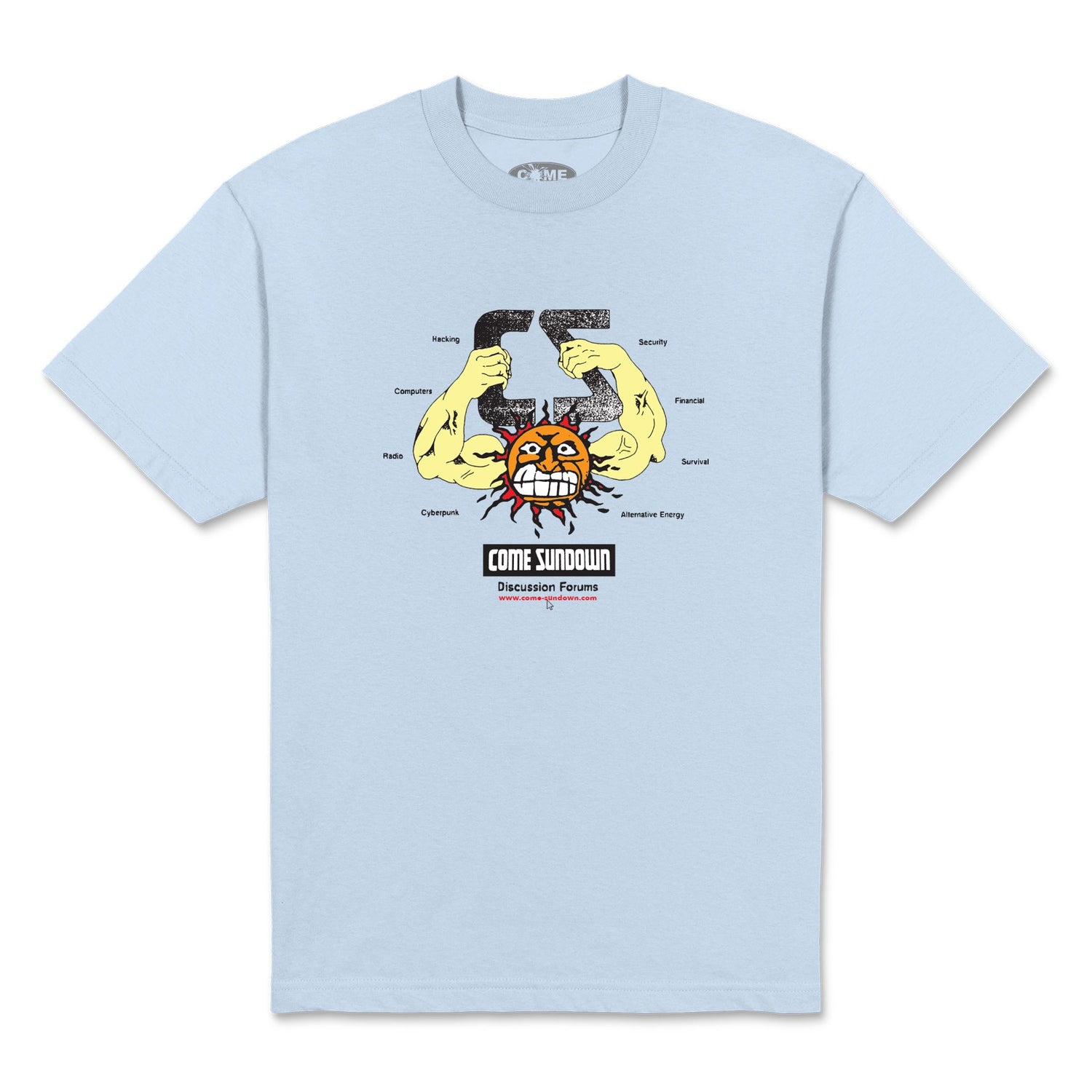 Forums Tee, Powder Blue