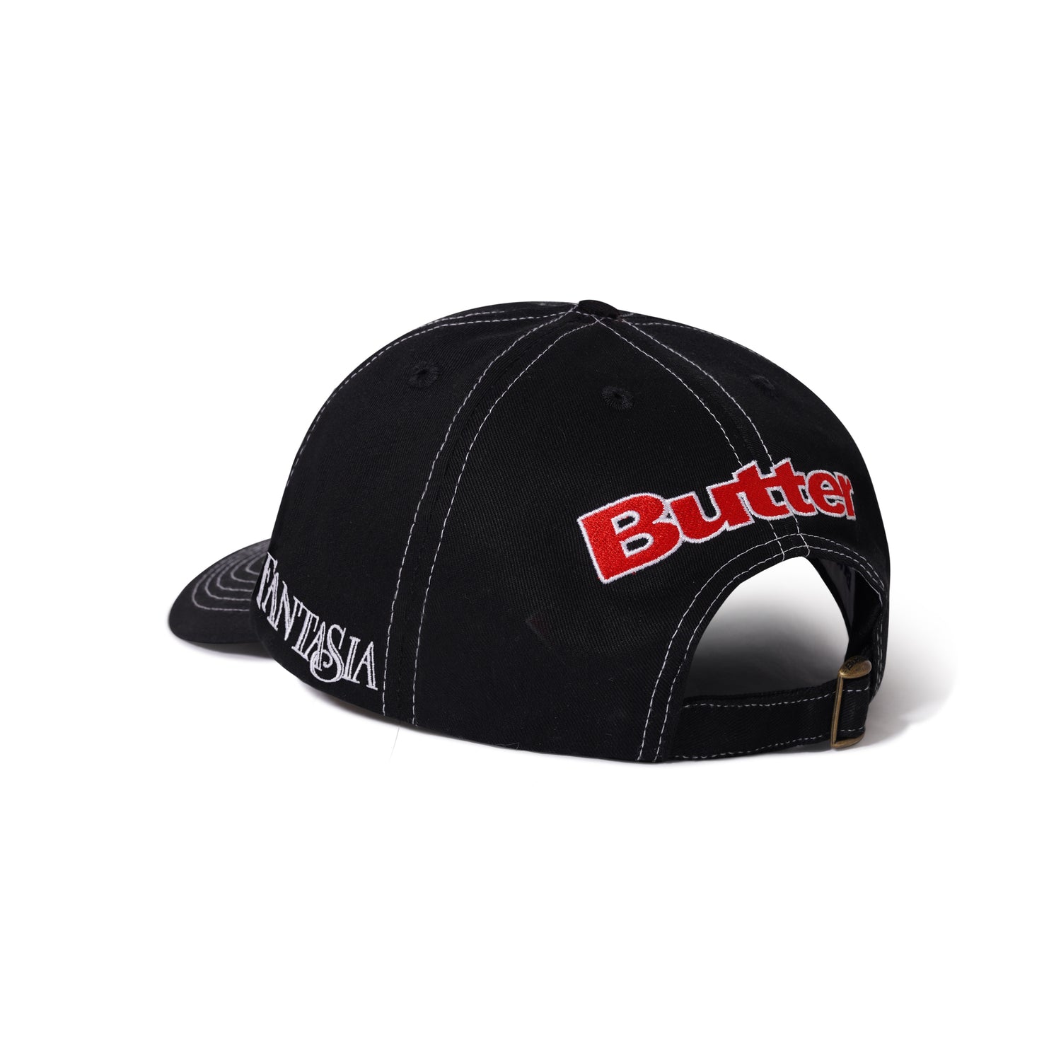 Fantasia 6 Panel Cap, Black