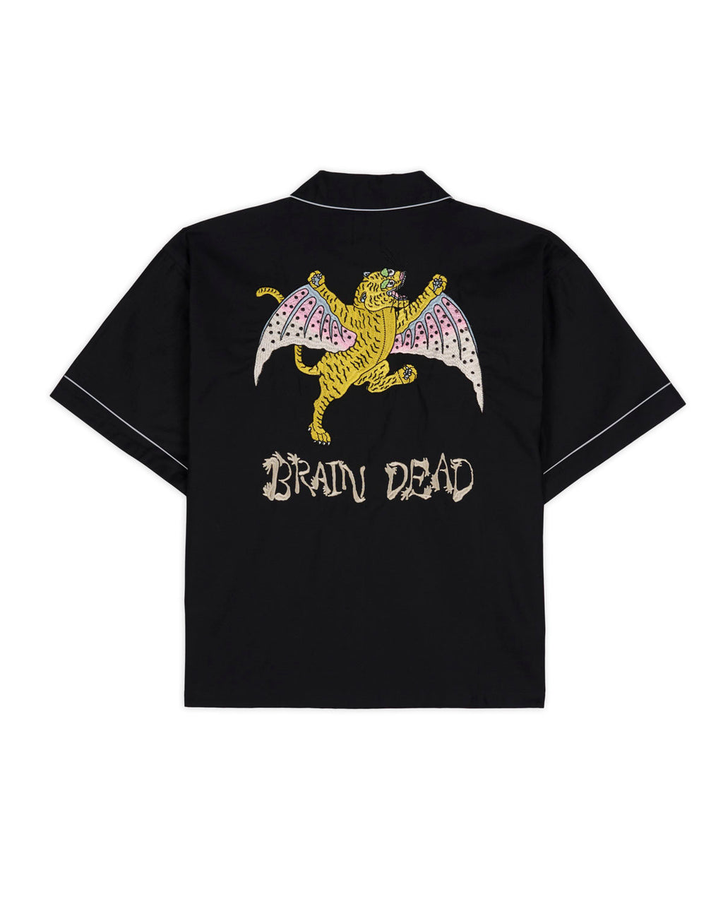 Flying Tiger S/S Western Shirt, Black