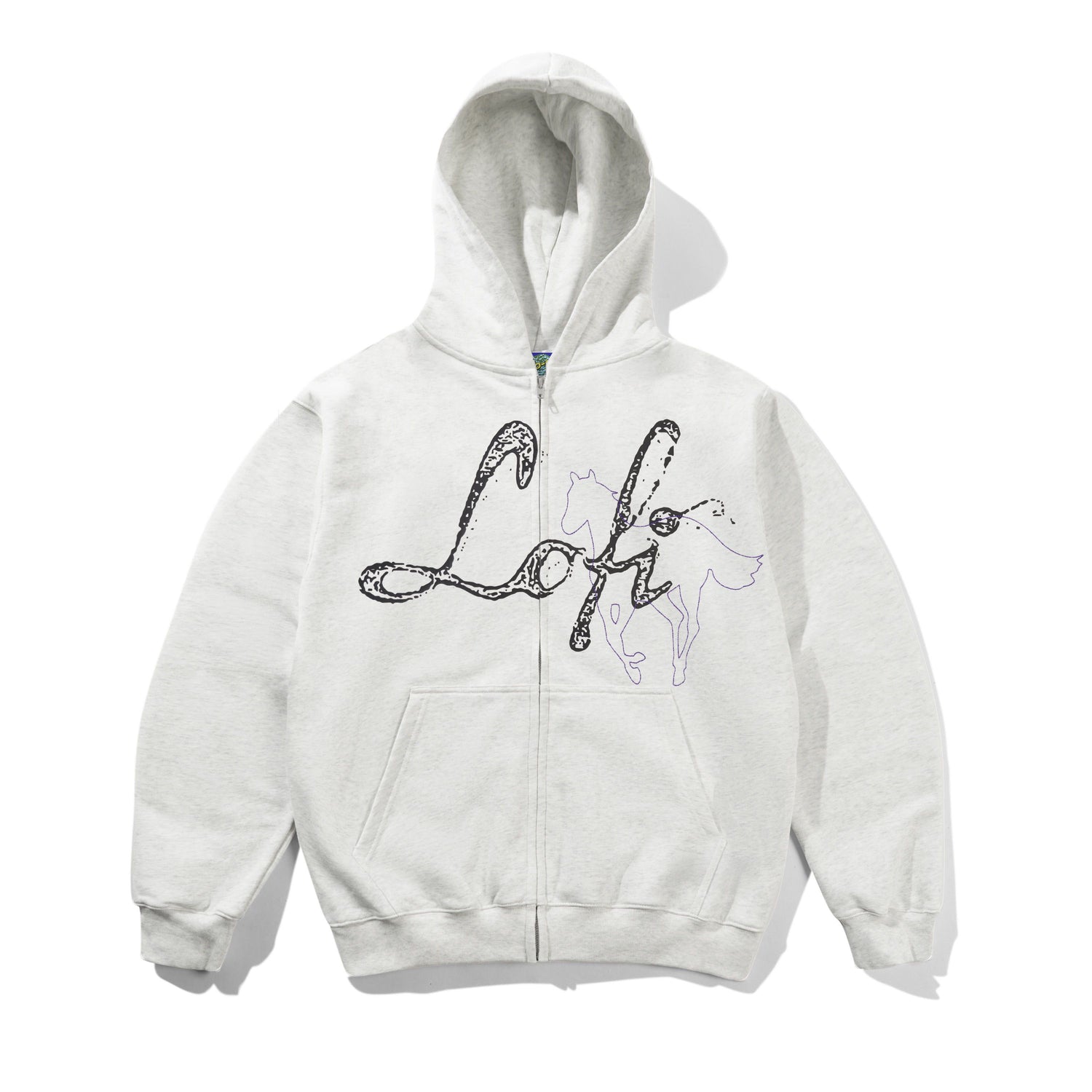 Gallop Zip-Thru Hood, Ash
