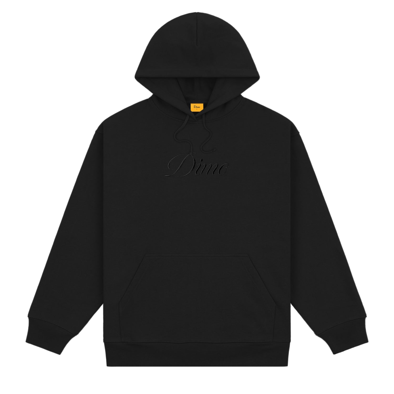 Cursive Logo Pullover, Black