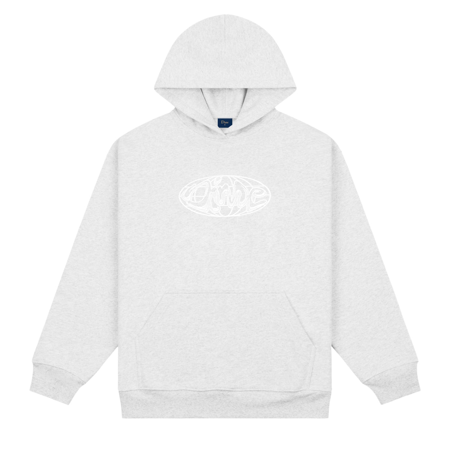 Globe Pullover Hood, Ash