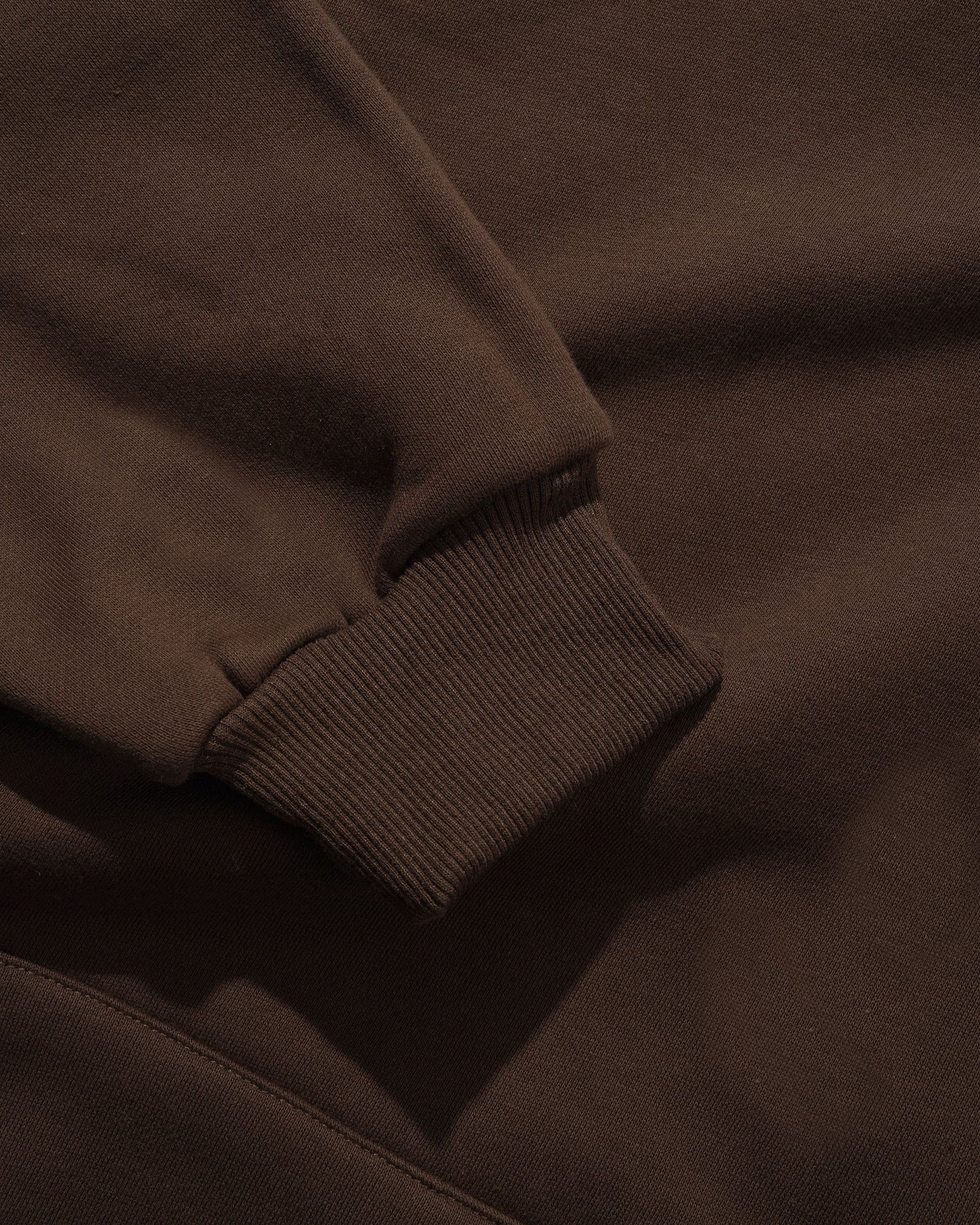 Heavy-Weight Basic Pullover Hood, Umber