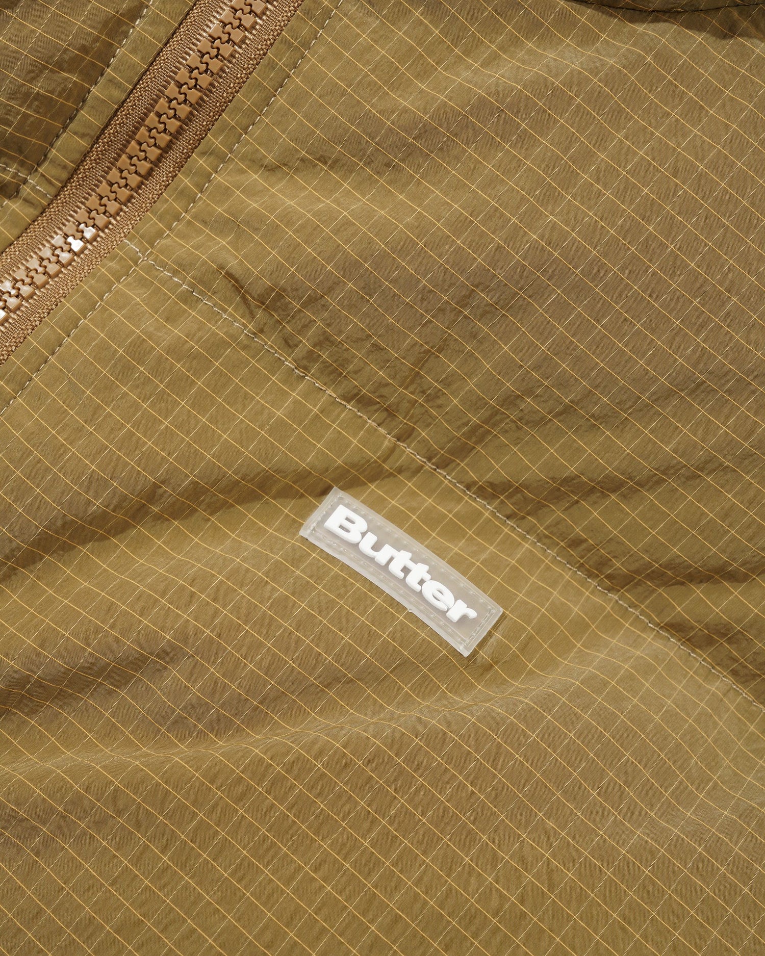 Hooded Puffer Jacket, Tan