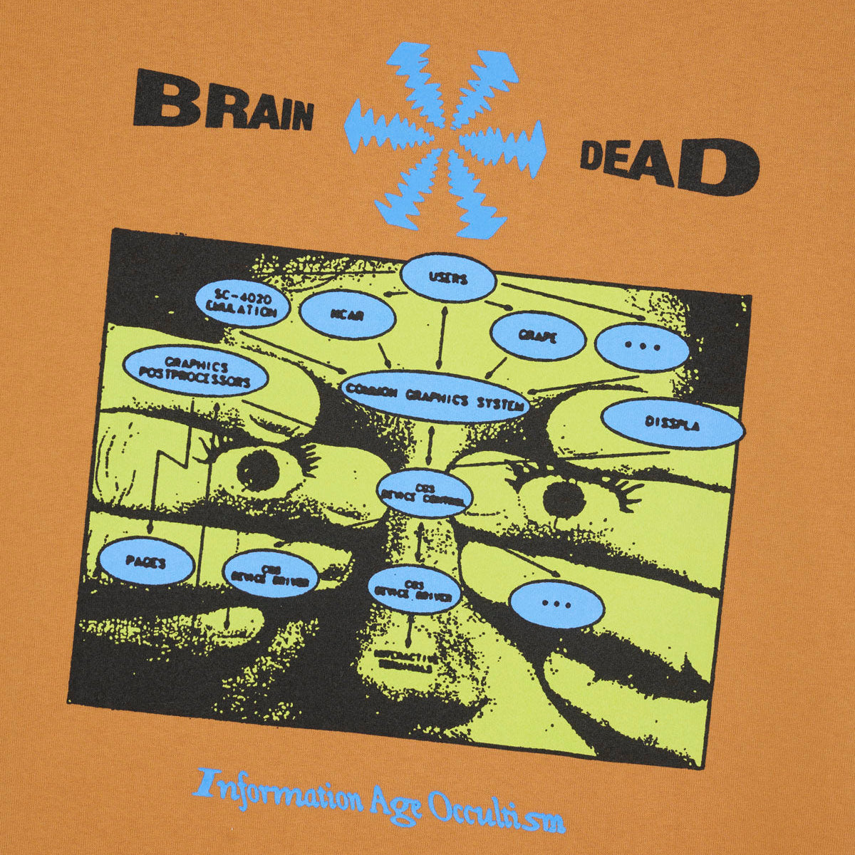 Information Age Occultism Tee, Cumin
