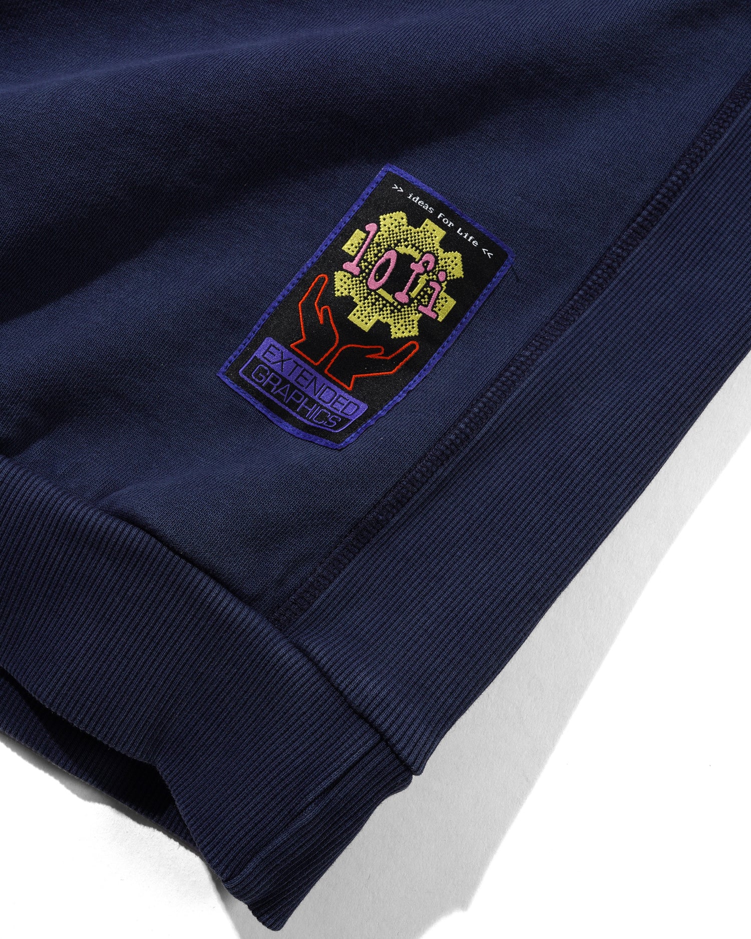 Ideas Crewneck, Washed Indigo