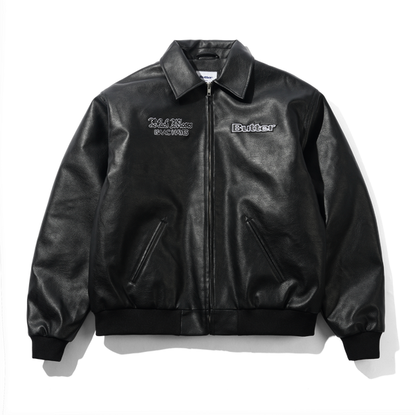 Butter Goods Isaac Hayes Bomber Jacket, Black