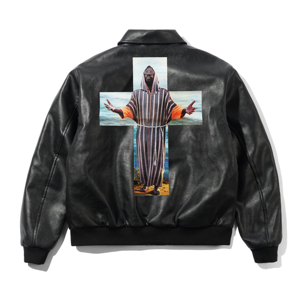 Butter Goods Isaac Hayes Bomber Jacket, Black