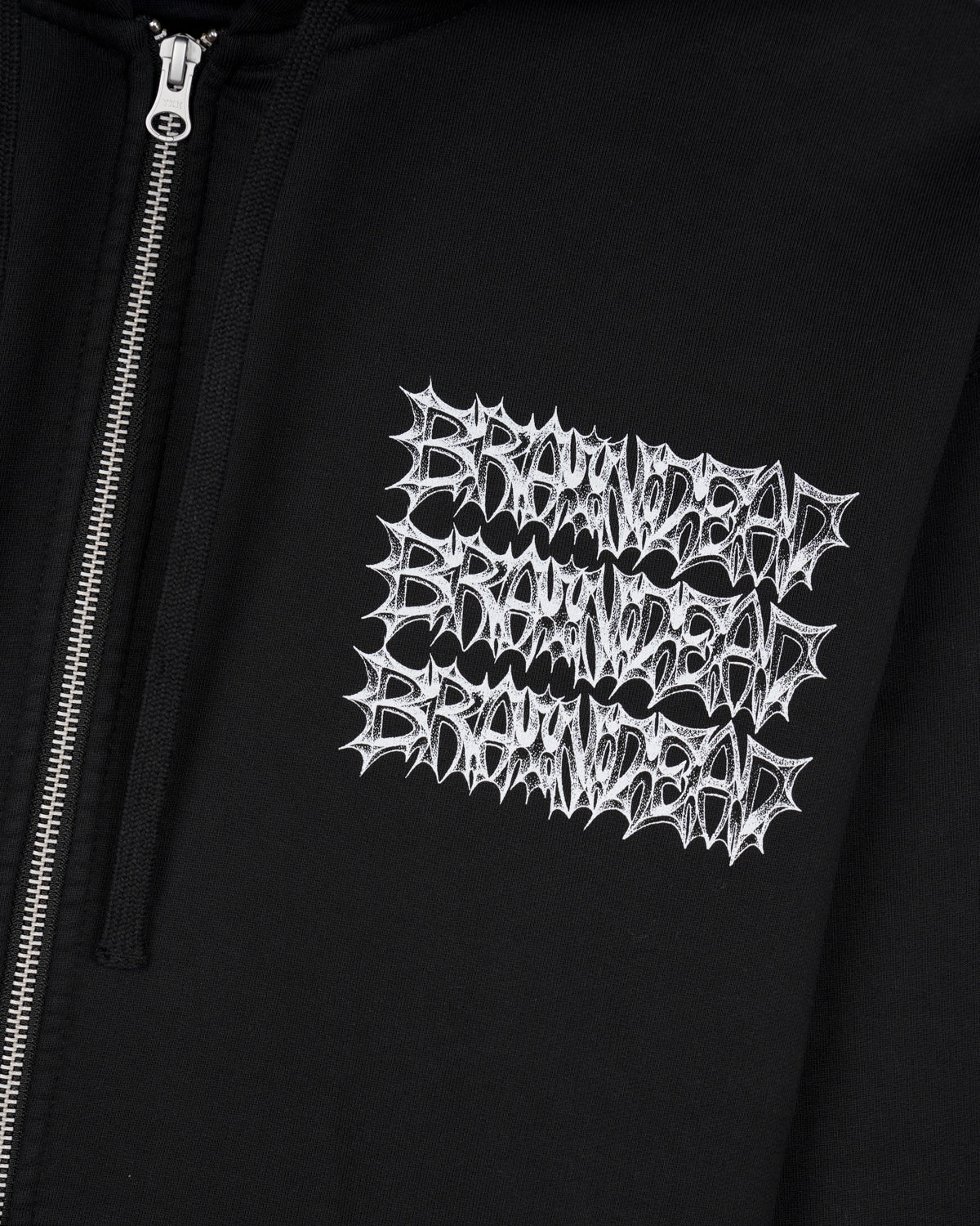 Jiblets Zip Up Hood, Black