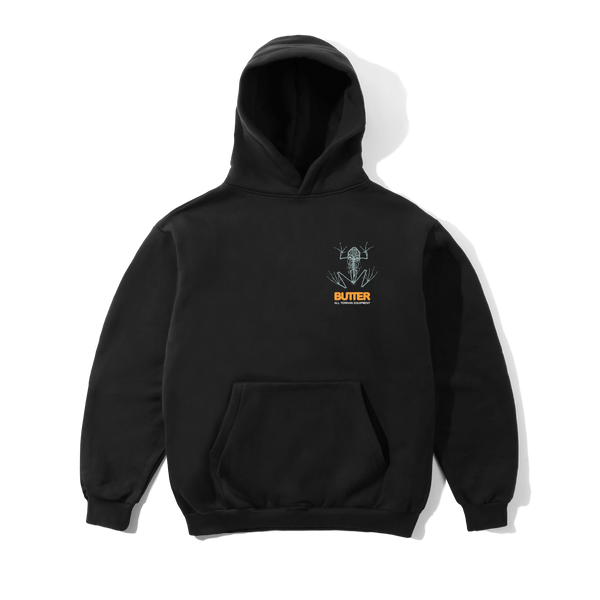 Butter Goods Leap Pullover Hood, Black