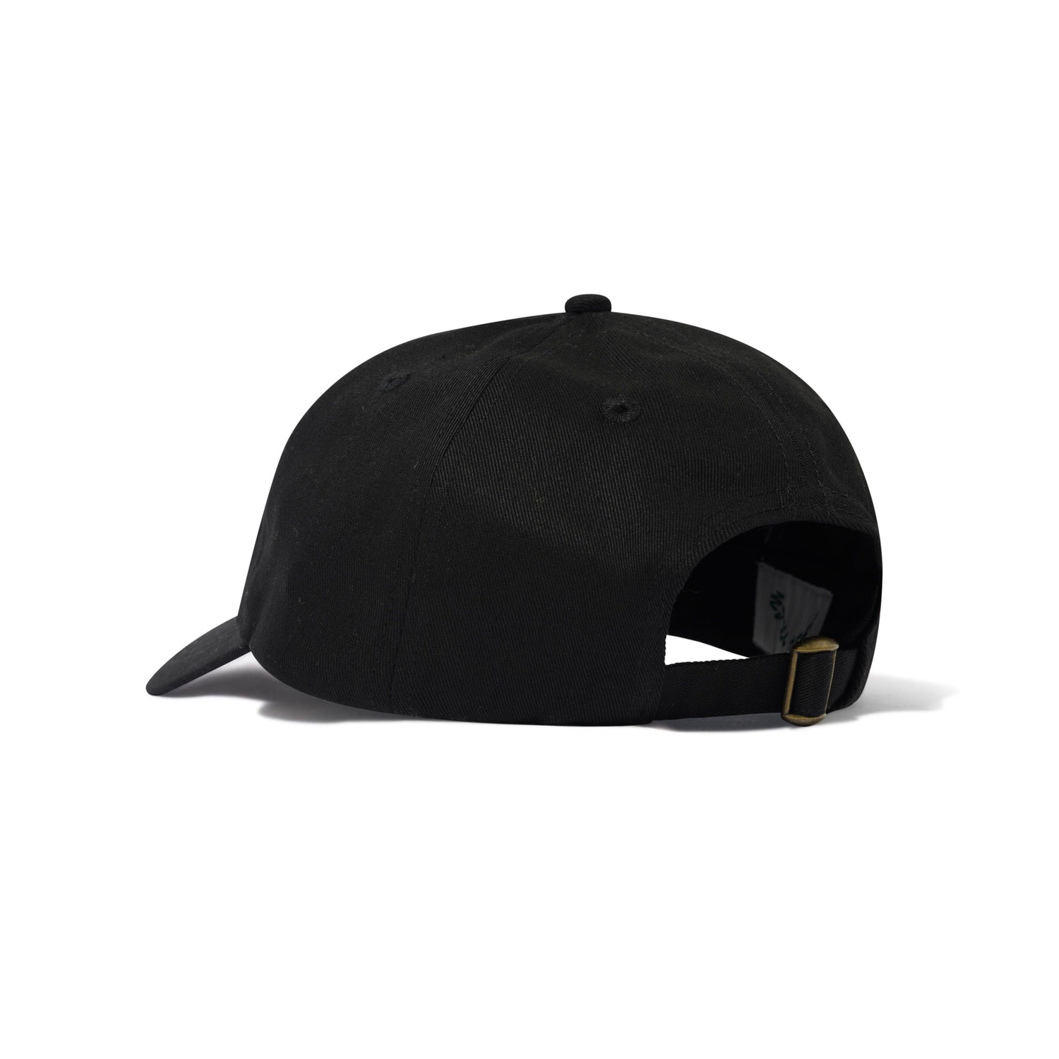 License Plate 6 Panel Cap, Black