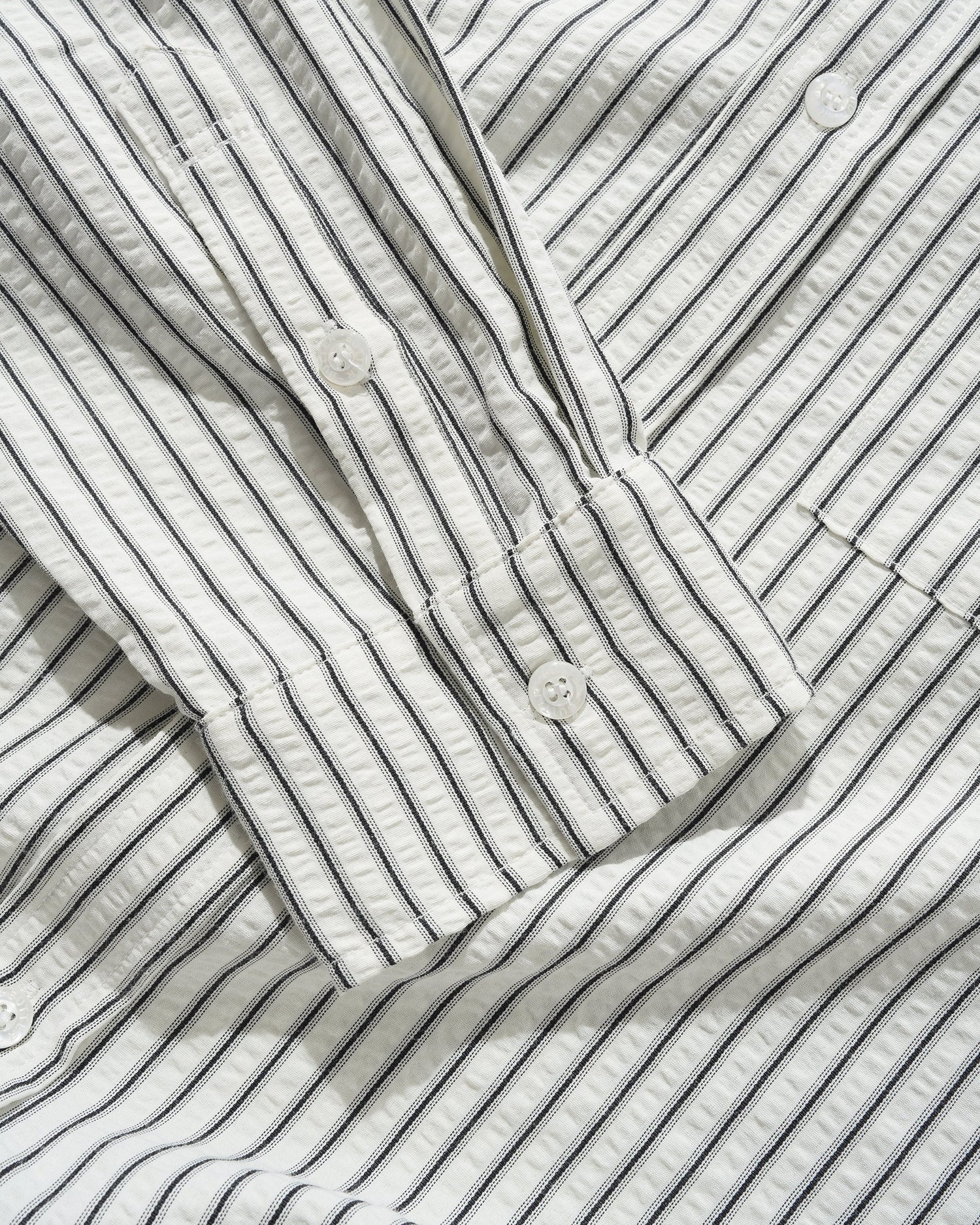 Lines Shirt, White