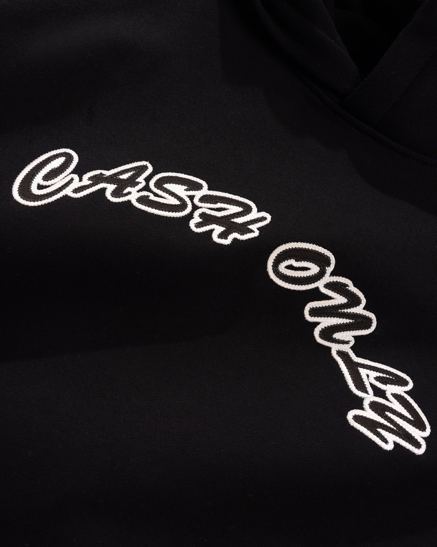 Logo Pullover Hood, Black