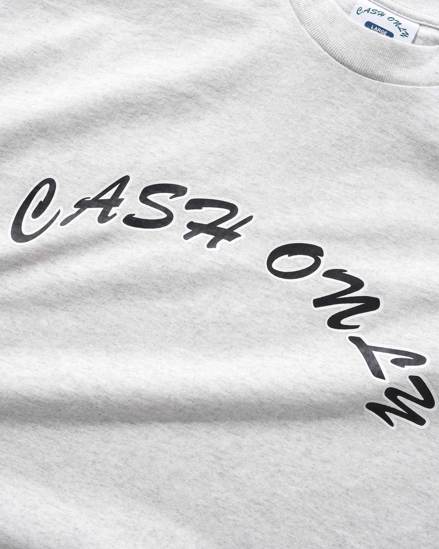Logo Tee, Ash