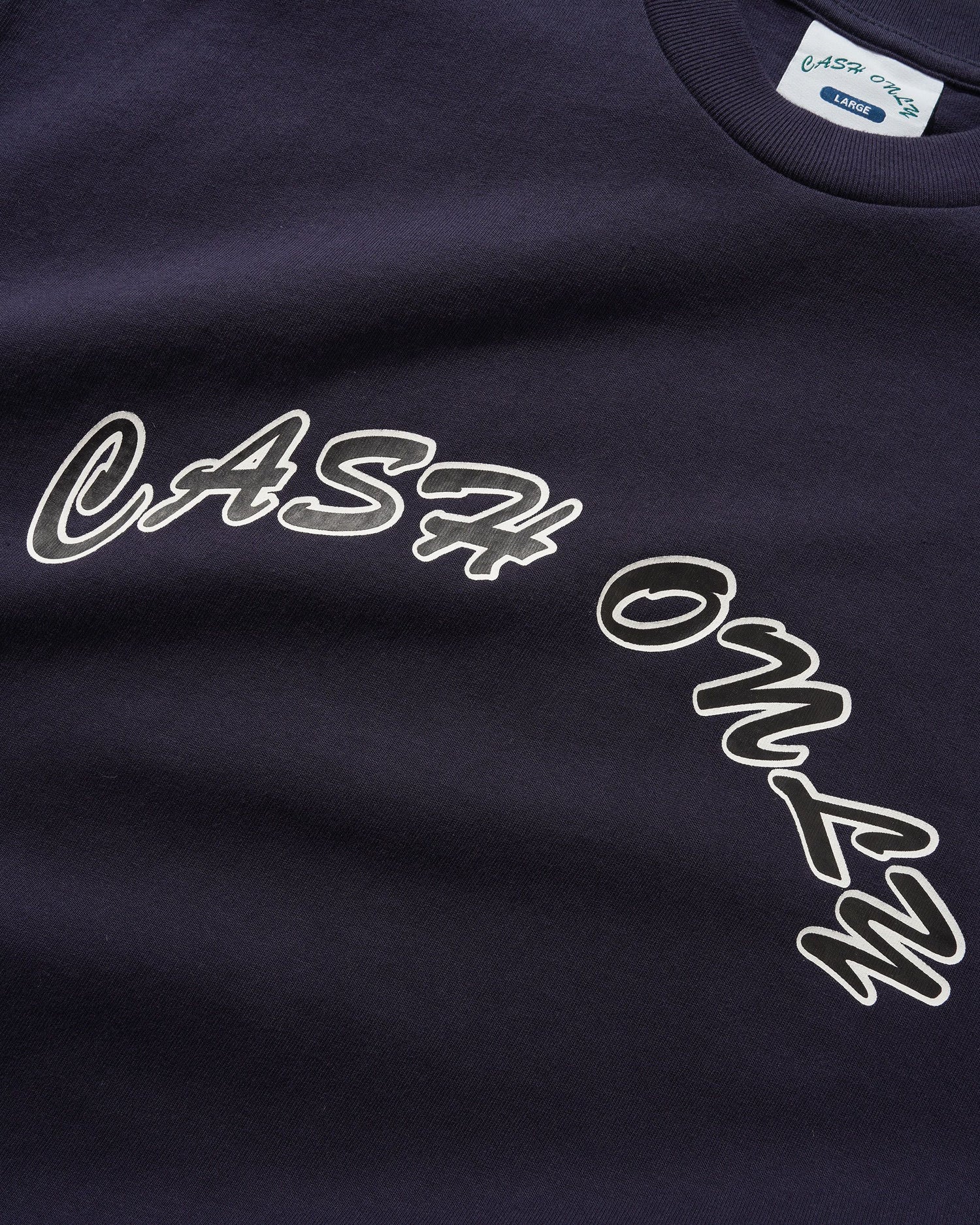 Logo Tee, Navy