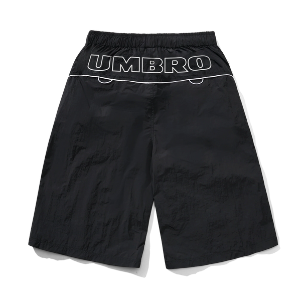Butter Goods Long Track Shorts, Black